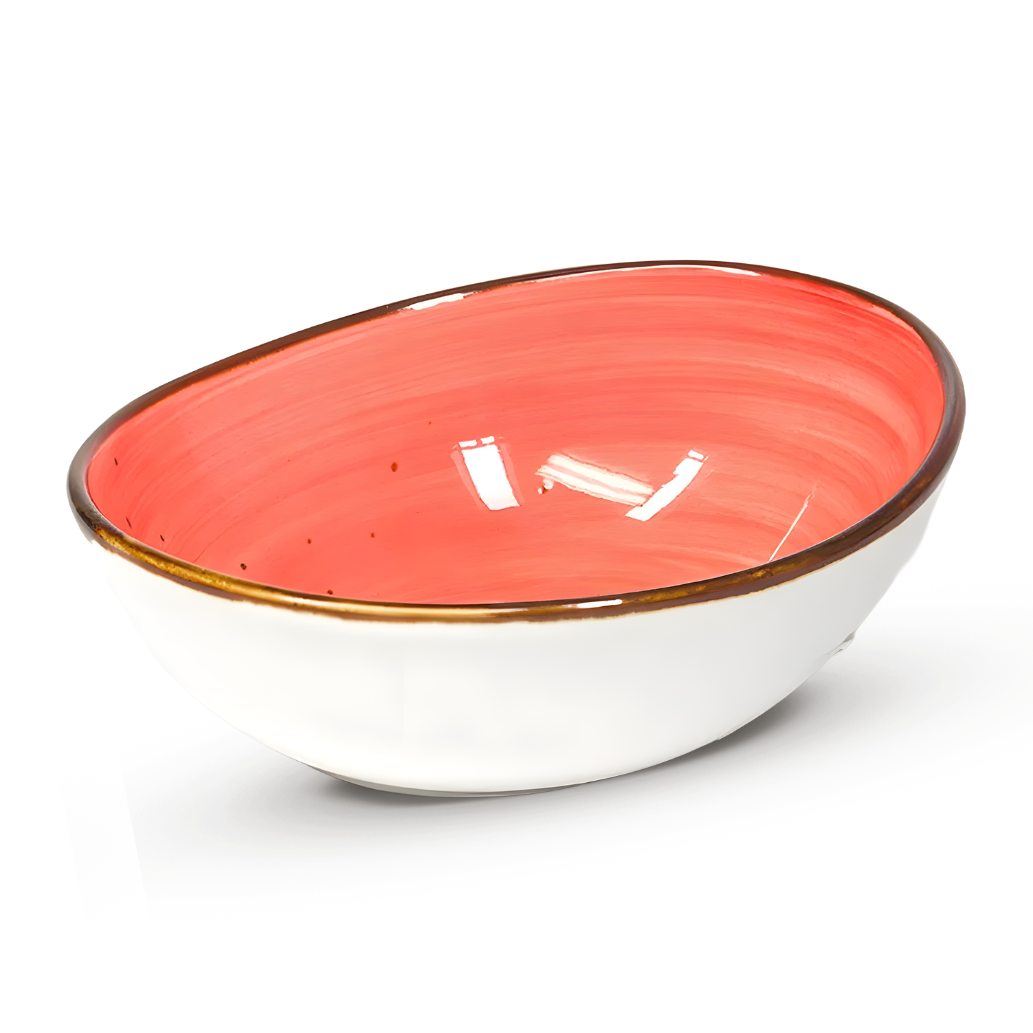 بوله فردانى بورسلين - طقم عشاء اورا البرتقالي