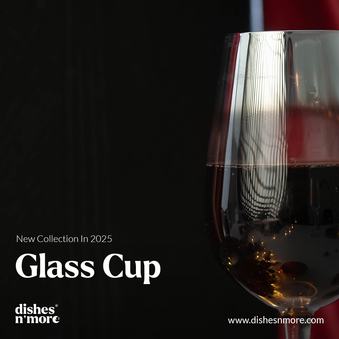 Clear & Silver Juice Glasses 4Pcs