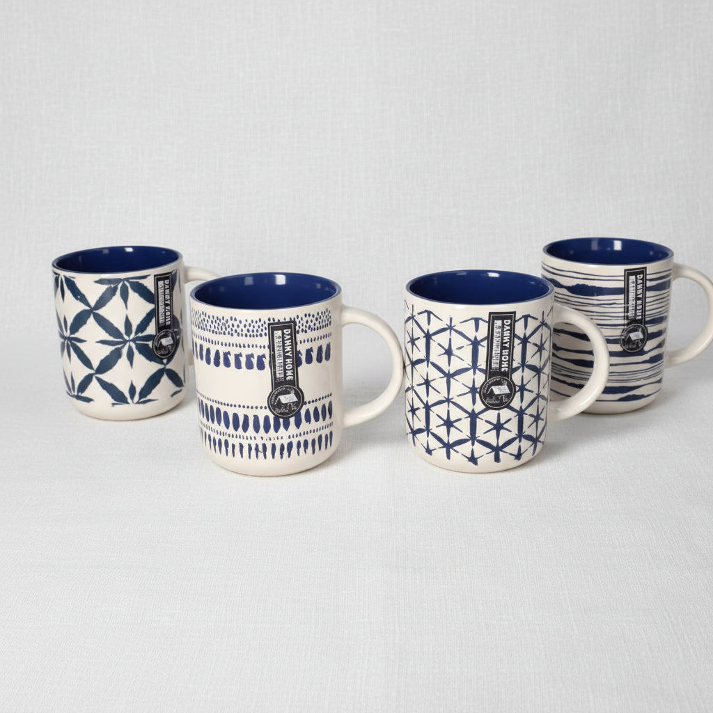Danny Home Modern Geometric Ceramic Mug (425ml)