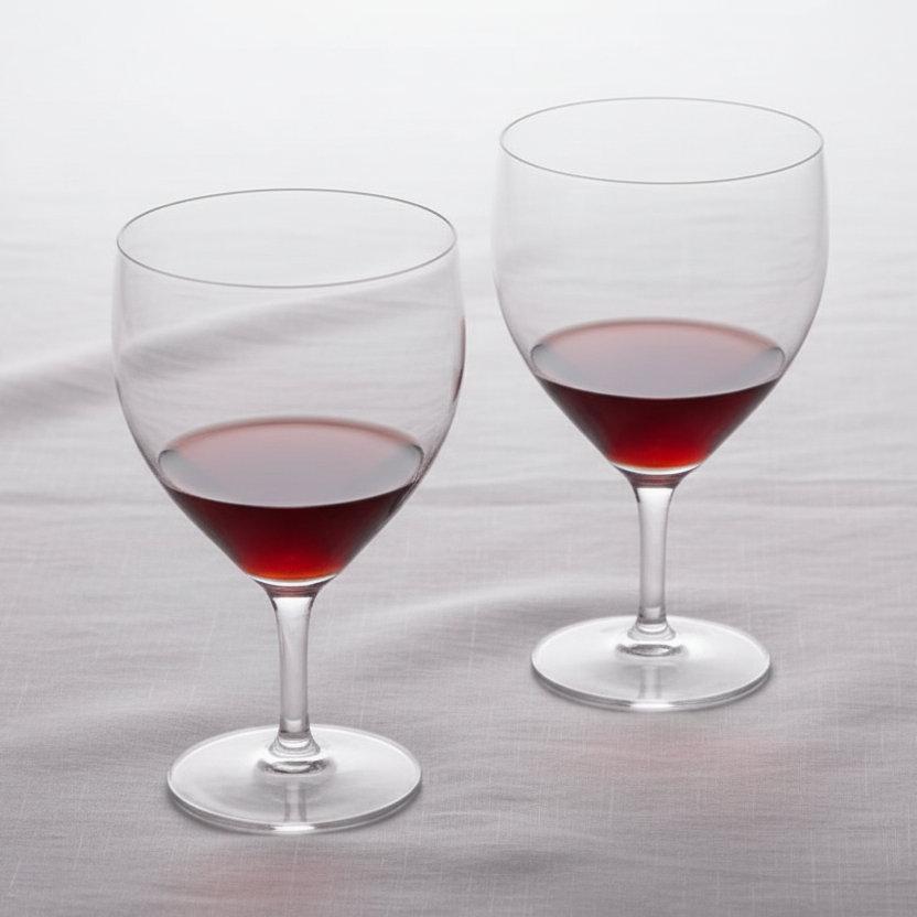 Glass Cup Set of 2 12.7cm