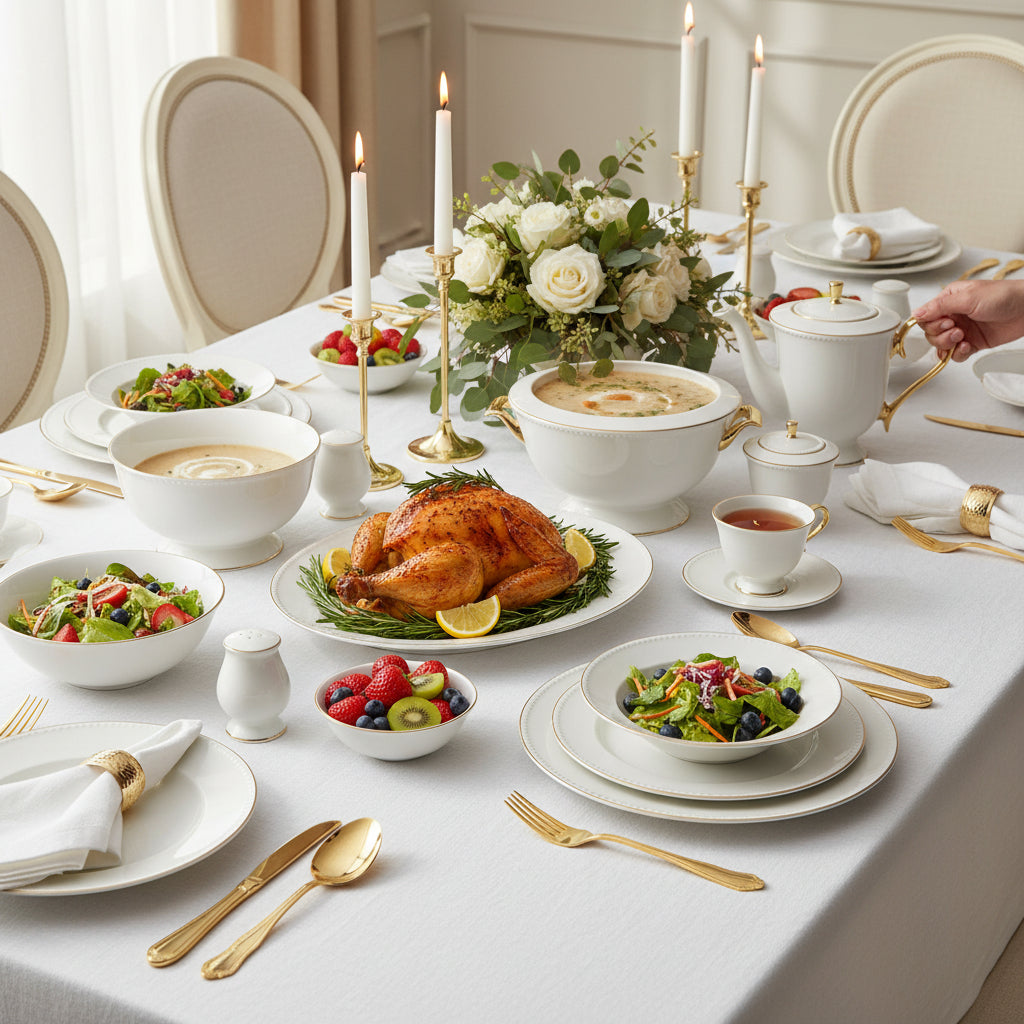 Thai Dinner Set (60-Piece) - Style 553