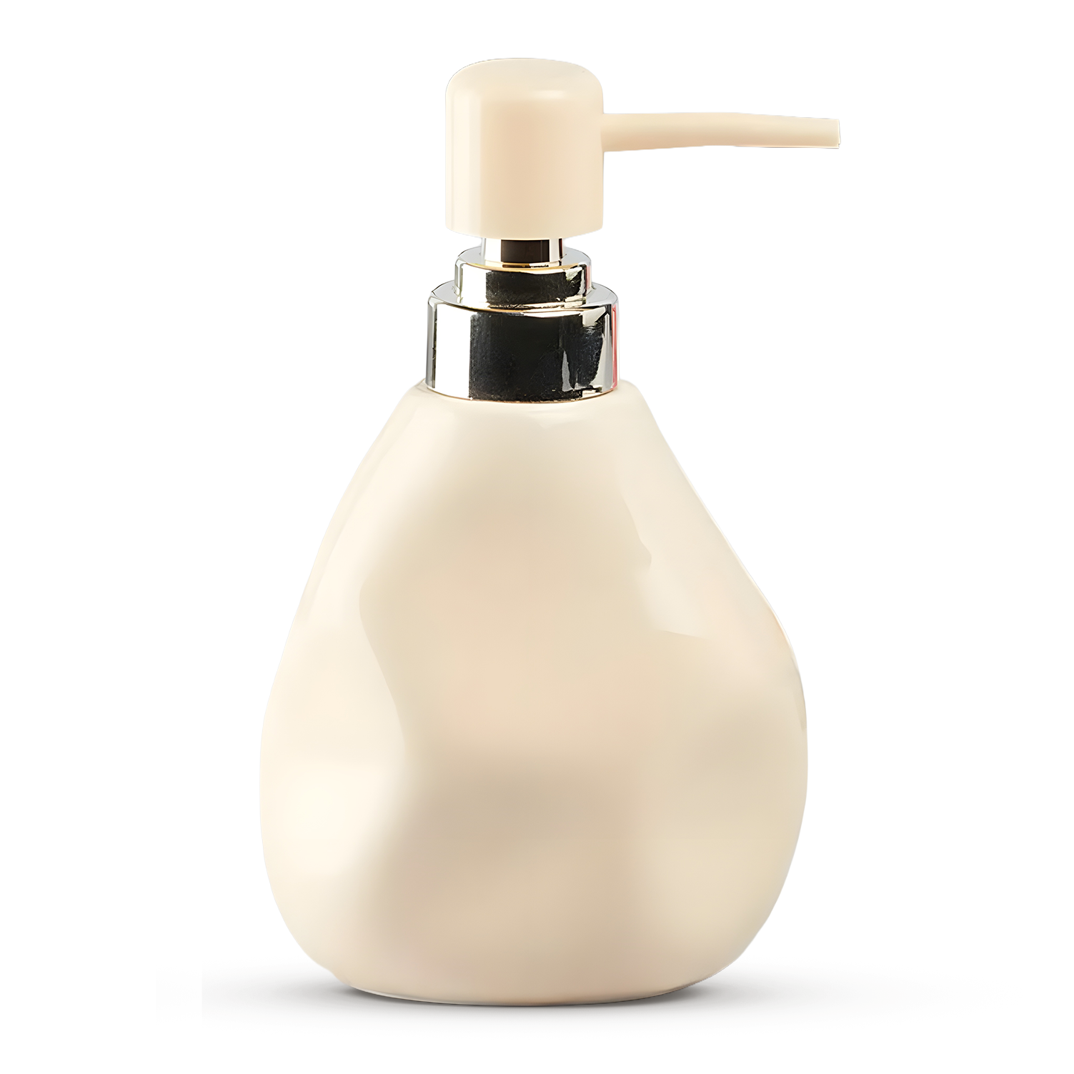 Pink Porcelain Soap Dispenser