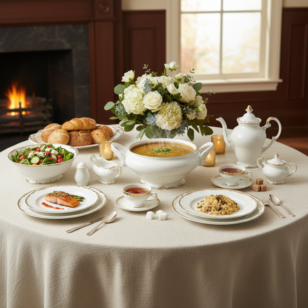 German Dinner Set (110-Piece)