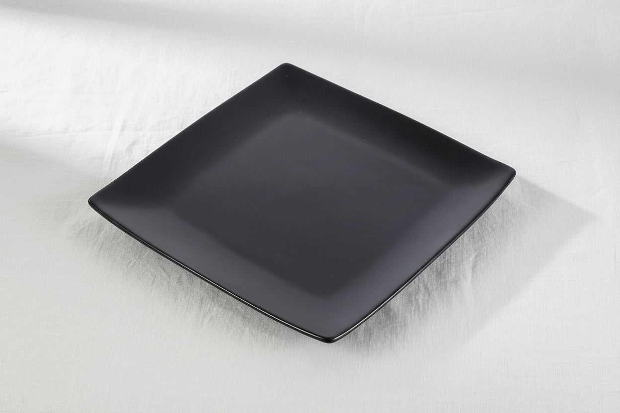 Black Harmony Dinner Plate 21cm