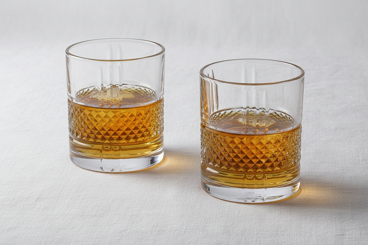 Crystal Cut Tumbler Set of 6