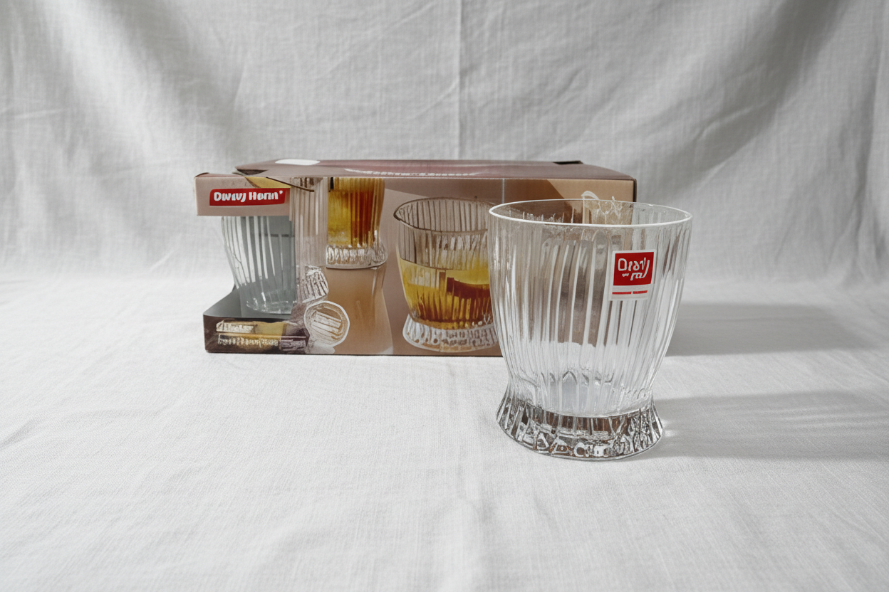 Glass Cup 6Pcs 285ml