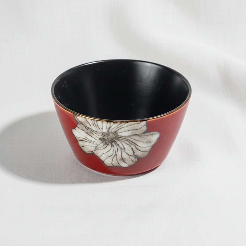 Zahraa Red Soup Bowl 14cm
