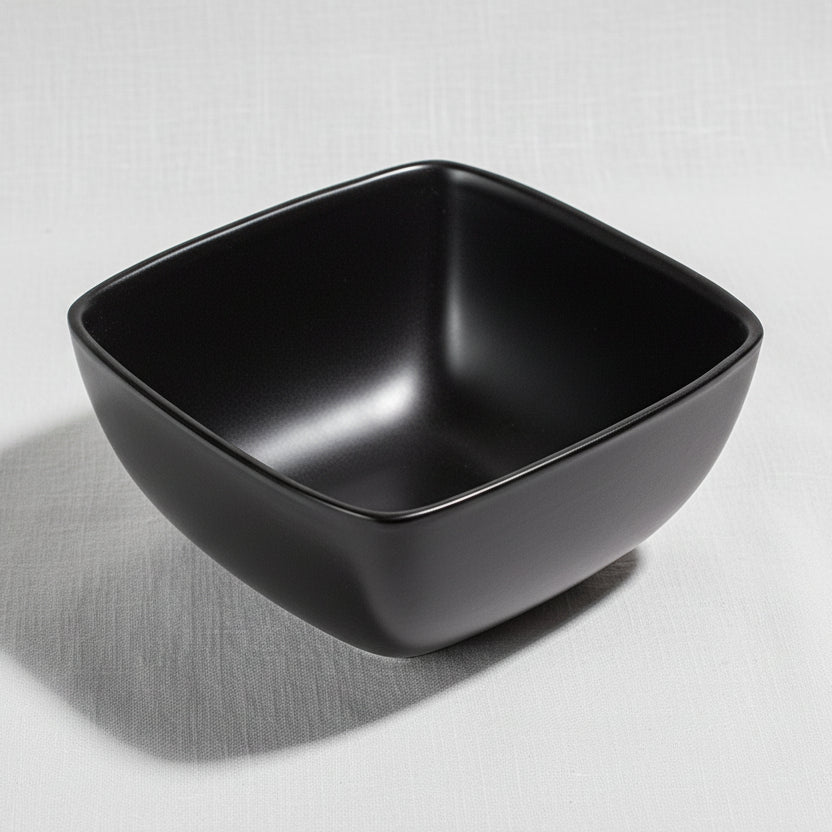 Black Harmony Soup Bowl 14cm