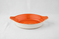 Aura Orange Poreclain Oval Tajine 31cm