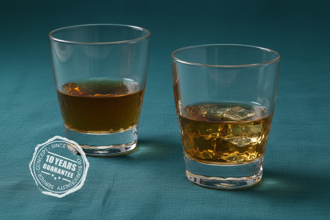 Crystal Water Glasses 6Pcs 320ml