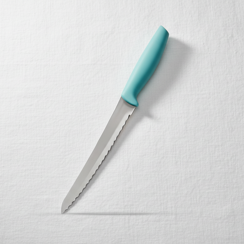 Blue Bread Knife 33.5cm