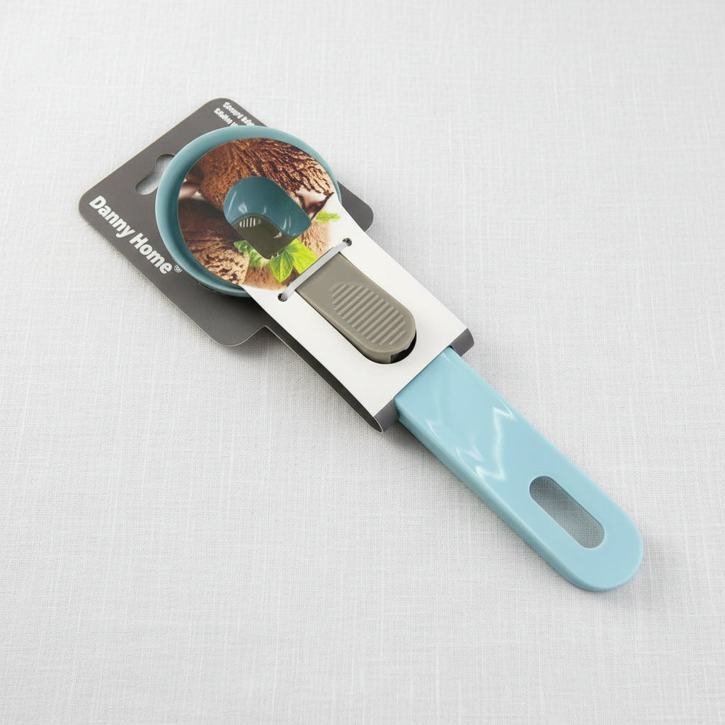 Stainless Steel Ice Cream Scoop (Blue)