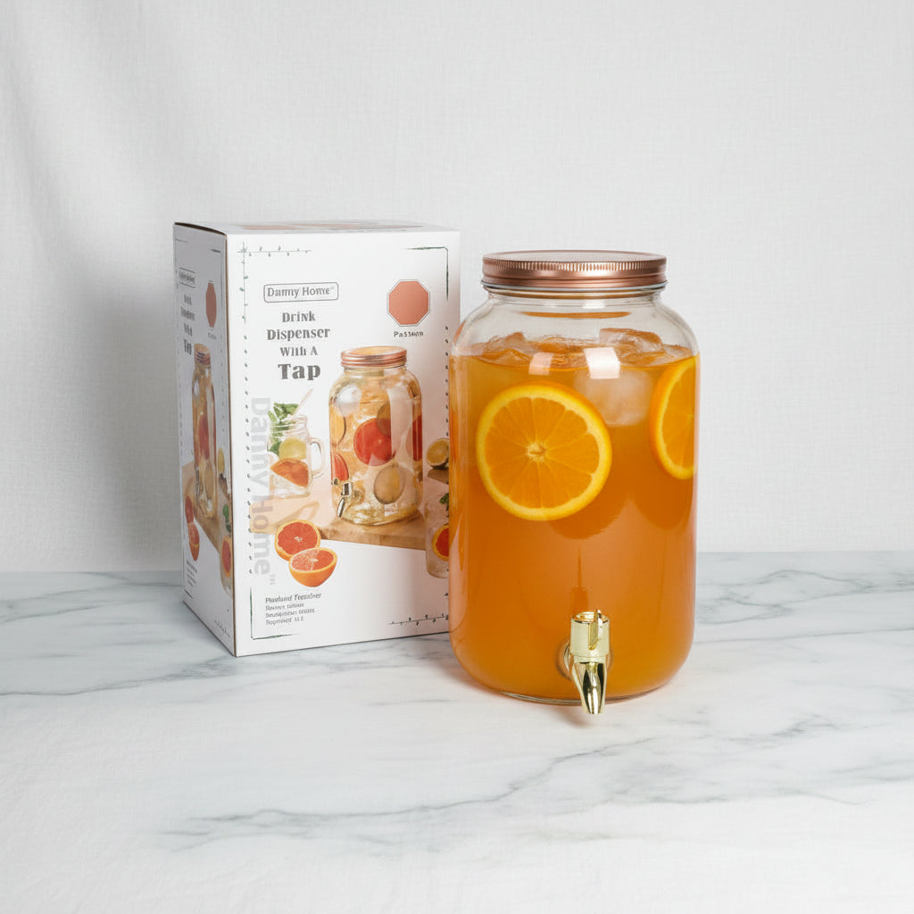 Glass Beverage Dispenser (3L)