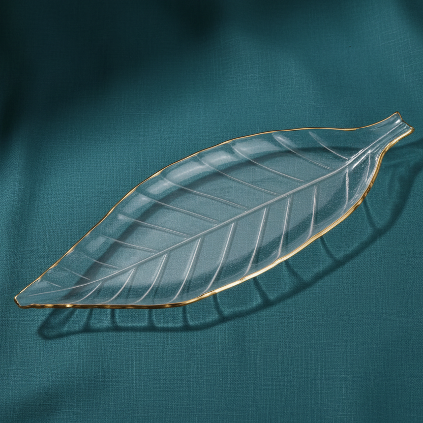 Tree Leaf Shaped Serving Platter 45.5cm
