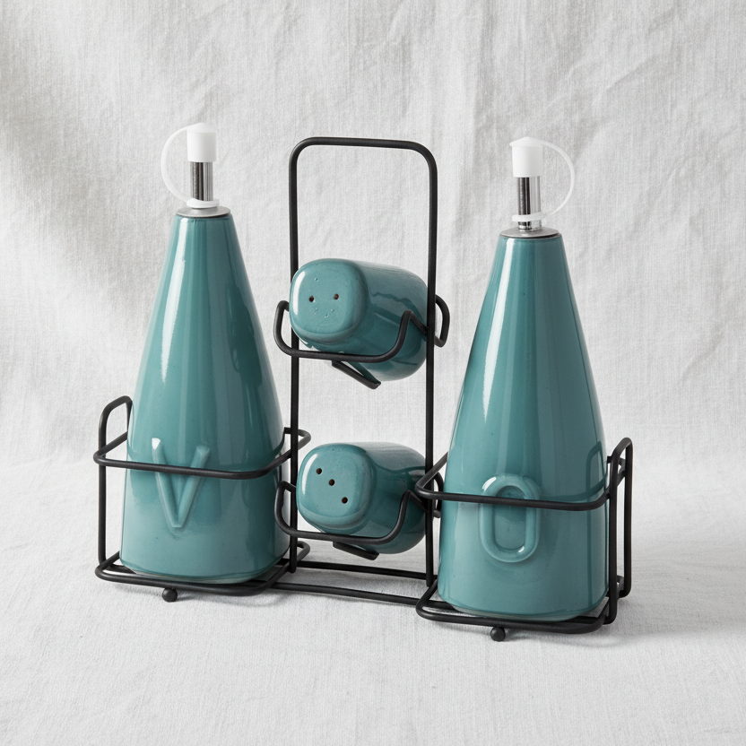 Aura Azuri Poreclain Spices Set