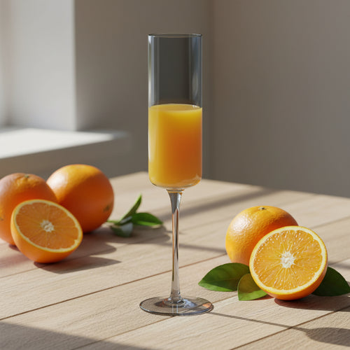 ( Buy 1 Get 1 Free ) Elegant Danny Home Green Crystal 2-Piece Juice Glass Set (18cm, 300ml)