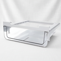Clear Plastic Refrigerator Organizer Bin (Modular Streamlined Edition)