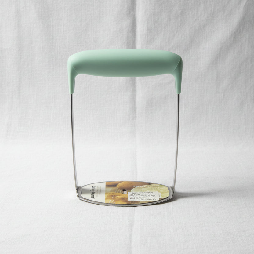 Blue Stainless Steel Potato Masher 17.8cm