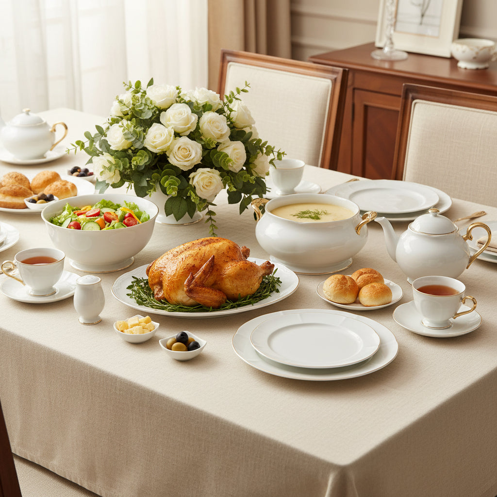 Thai Dinner Set (60-Piece) - Style 555