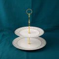 Rosa Porcelain Andalusia 2 Tier Server Coup