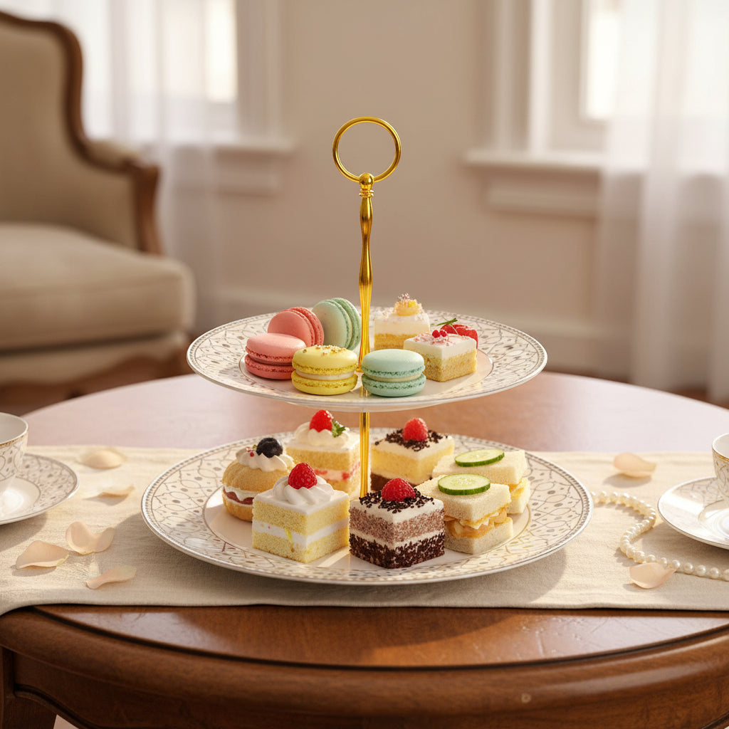 Round Design Serving Stand - Style 963