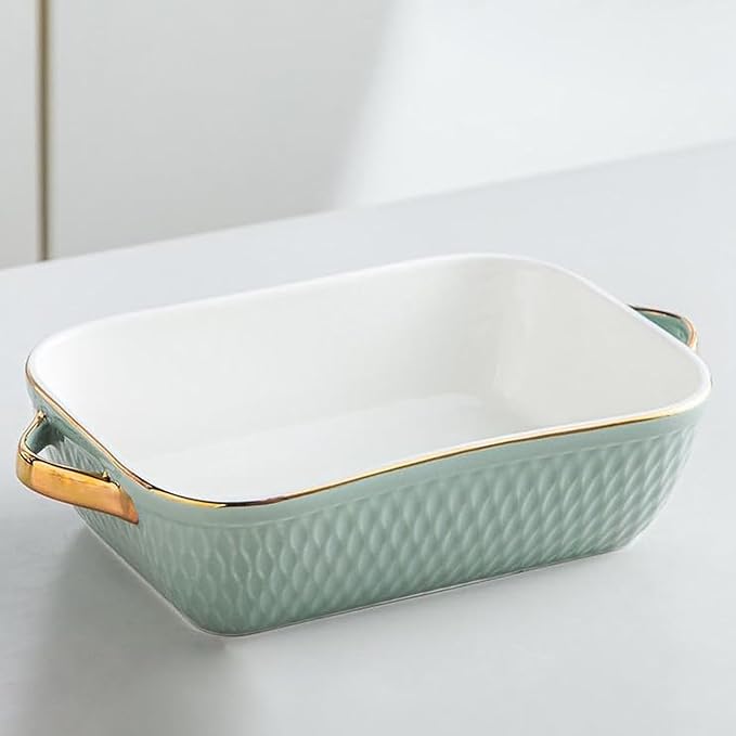 LA MAYA Rectangular Porcelain Casserole 24cm