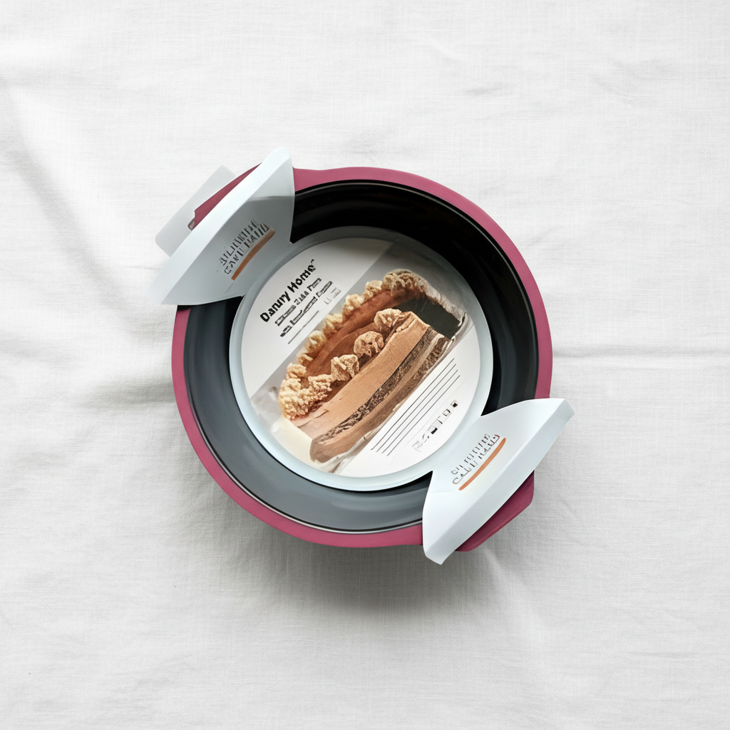 Grey Silicone Cake Pan 29.5cm