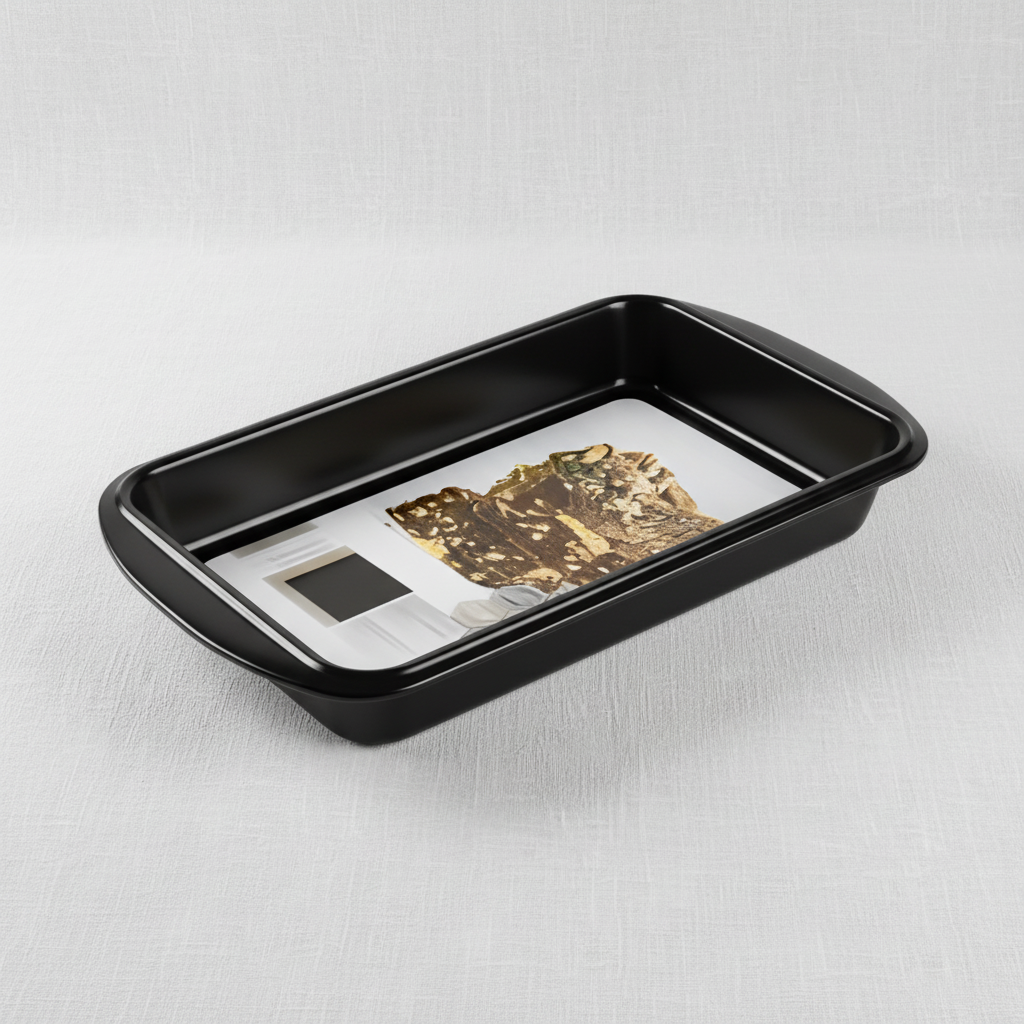 Grey Silicone Speckled Cake Pan 40cm