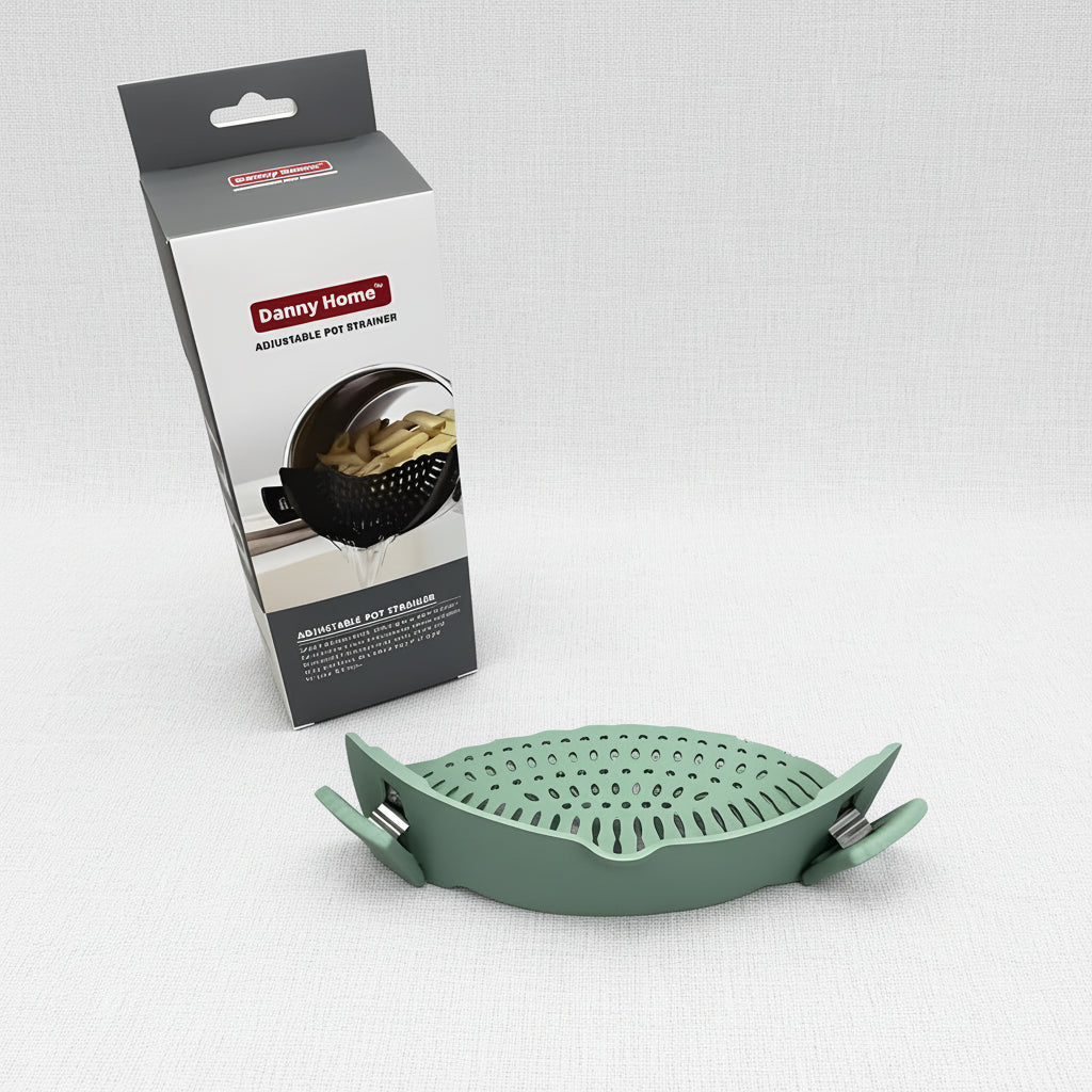 Mint Green Adjustable Pot Stainer 22.9cm