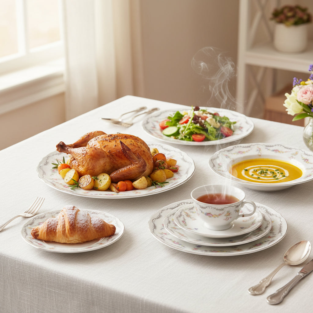 Czech Dinner Set (113-Piece)