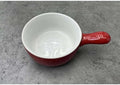 Porcelain Bowl with Handle