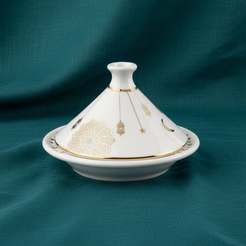 Rosa Golden Decorations Tamriya With Lid