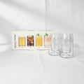 Sleek Modern Stemless Highball Goblet Glass Set (4-Piece / 500ml)