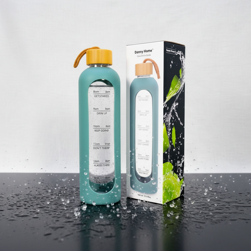 ( Buy 1 Get 1 Free ) The CrystalPure High-Clarity Minimalist Water Bottle
