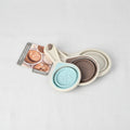 Collapsible Silicone Measuring Cup Set (3-Piece - Blue)