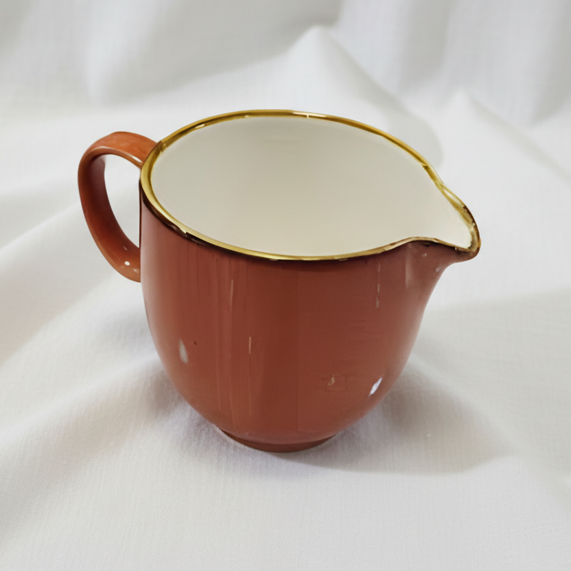 Aura Orange Poreclain Milk Pot 265ml