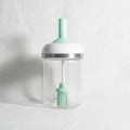 Glass Oil Bottle with Lid/Brush