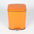 Square Orange 13L Trash Bin