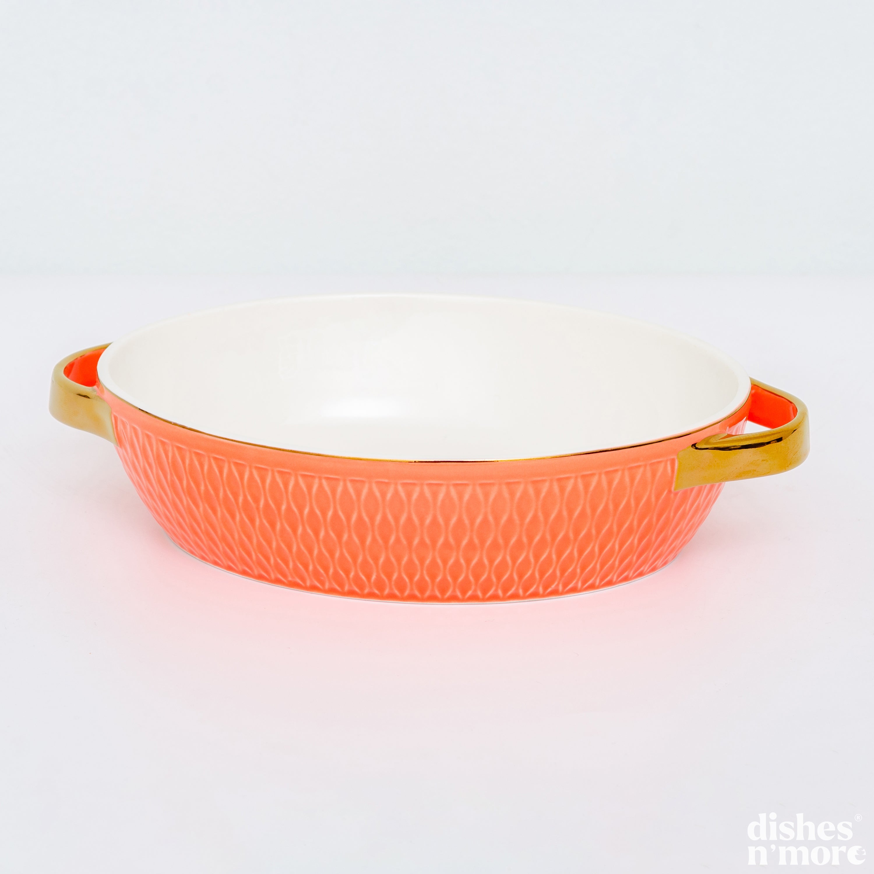 LA MAYA Oval Porcelain Casserole 24cm