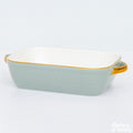 LA MAYA Rectangular Porcelain Casserole 24cm