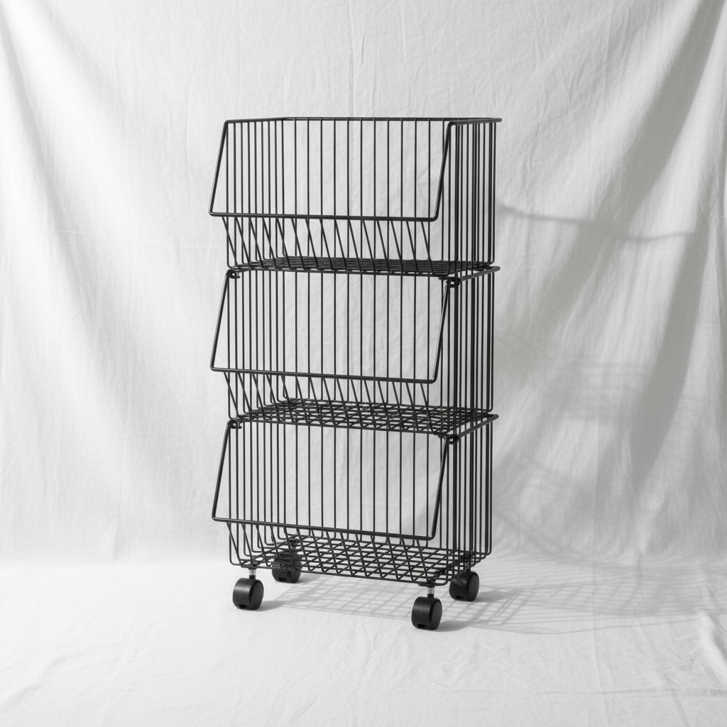 3 Tier Storage Metal Rack