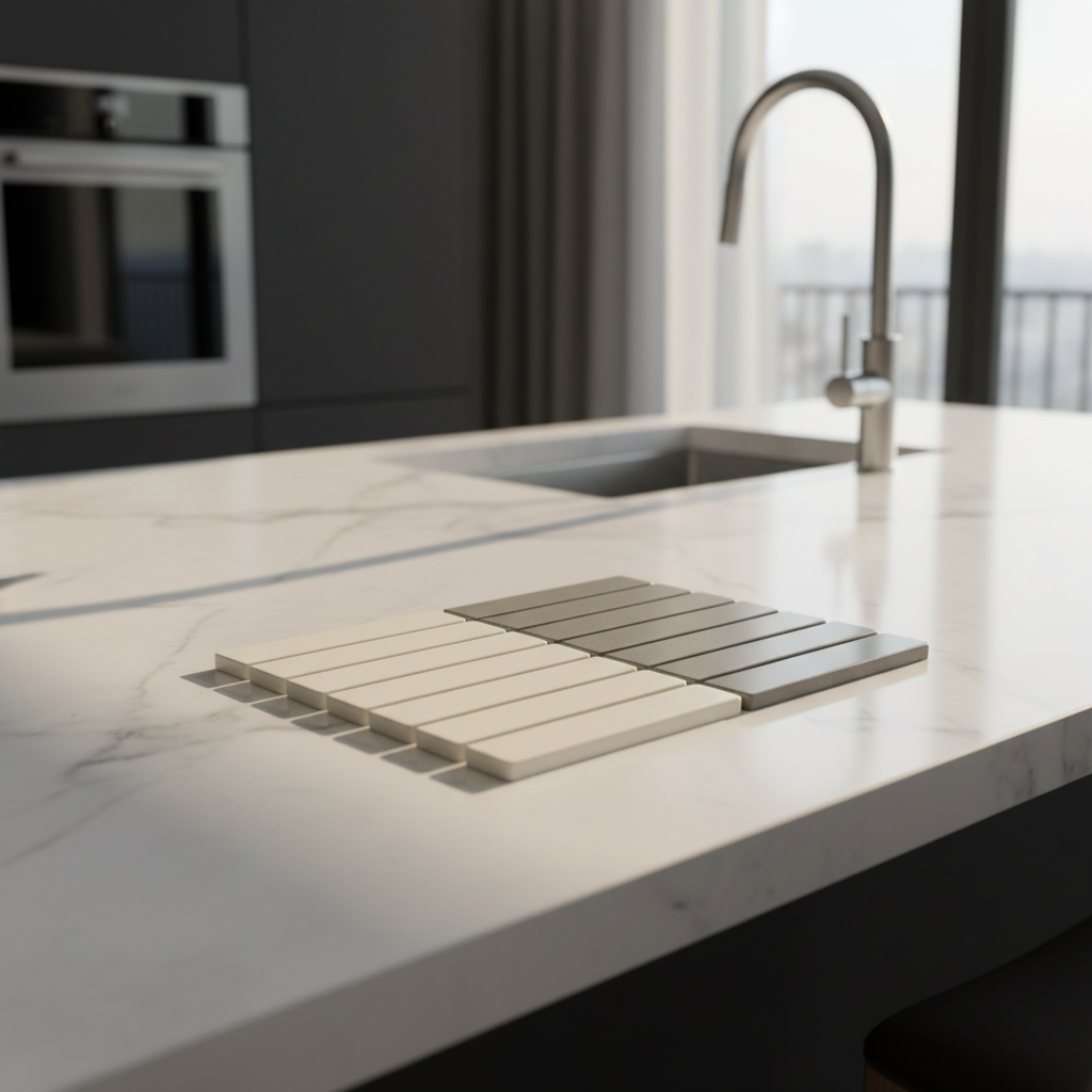 ملف التجفيف الصغير Haven Minimalist Countertop Sanctuary (30x40 سم)