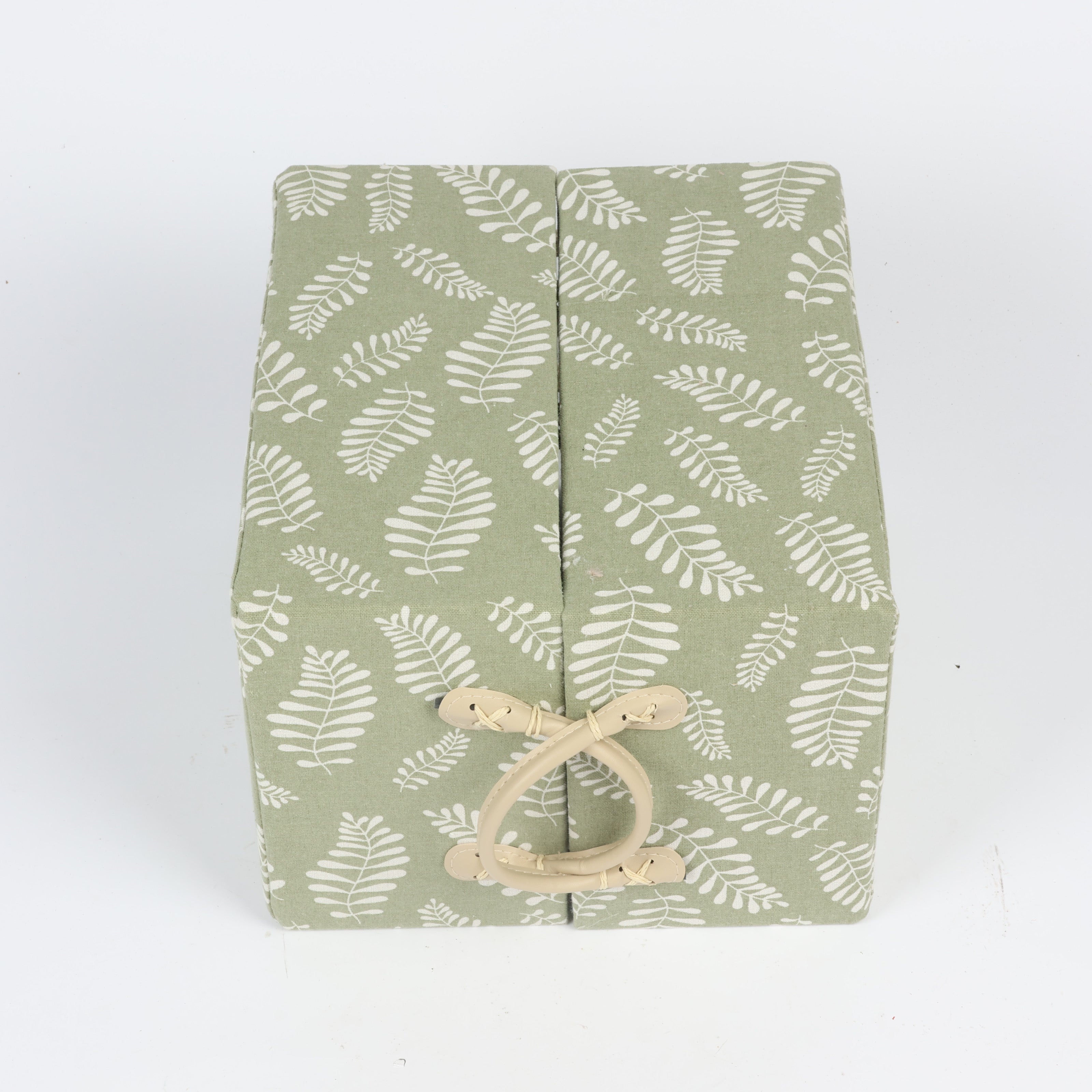 Green Mixed Pattern Storage Box