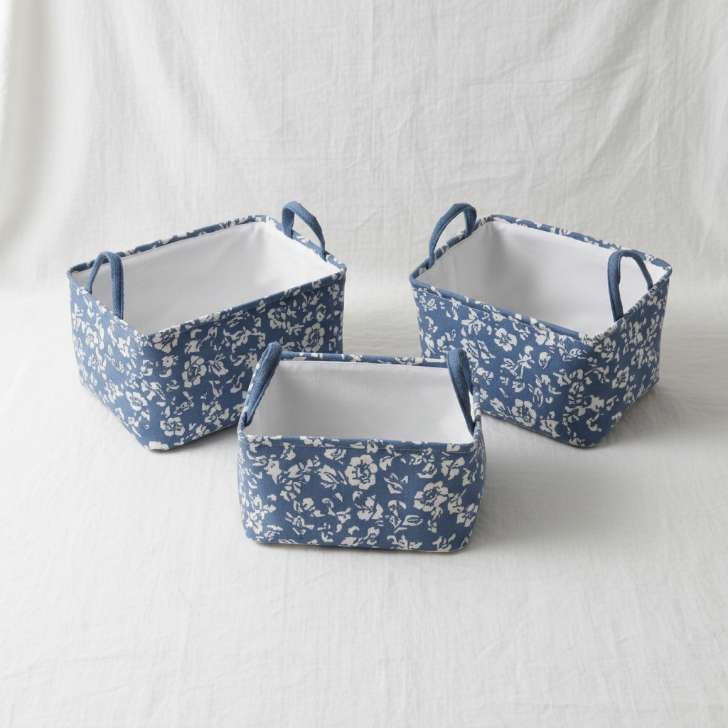Storage Baskets Set of 3 Pcs