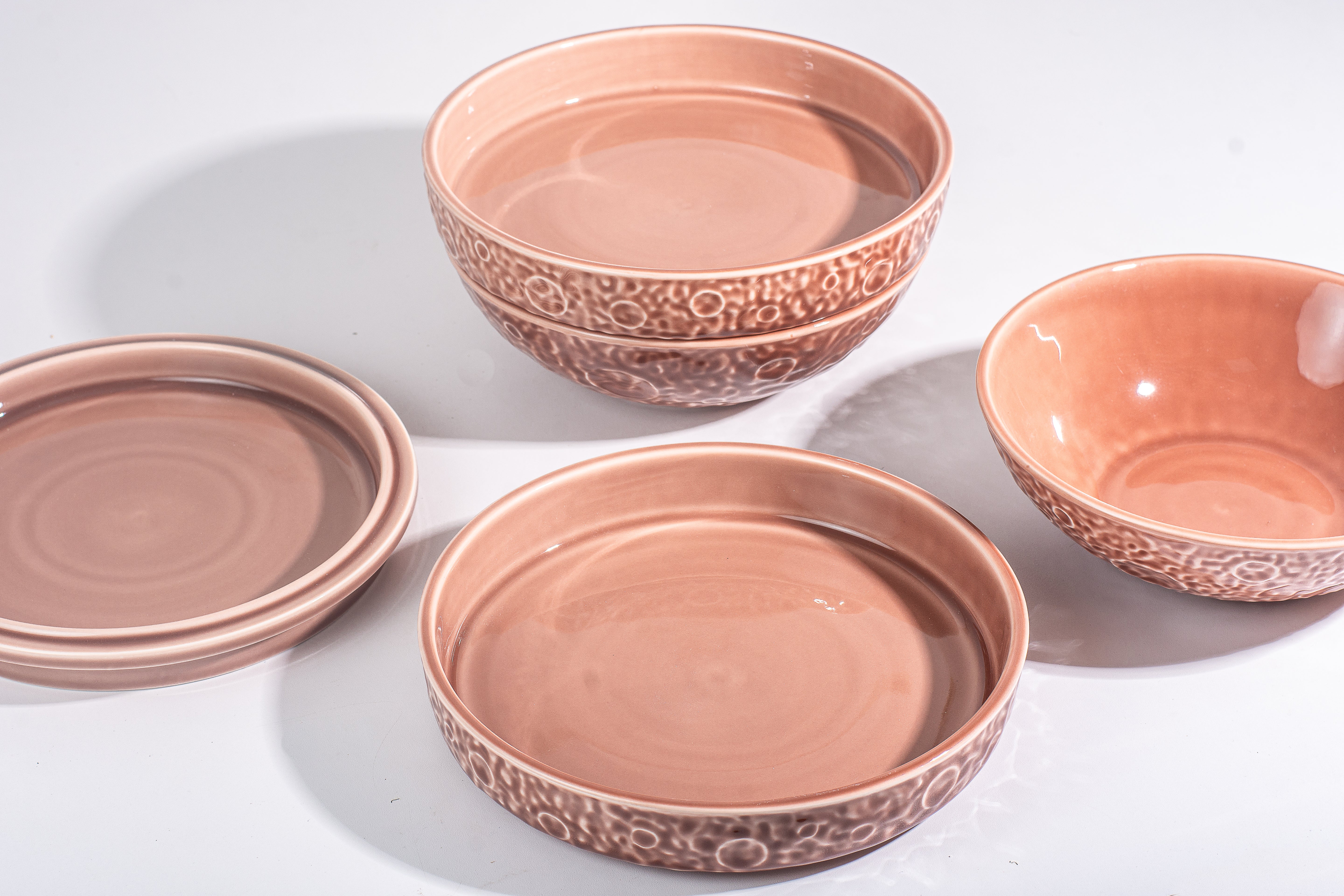 طقم اطباق عشاء