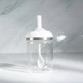 Glass Honey Jar with Lid/Spoon