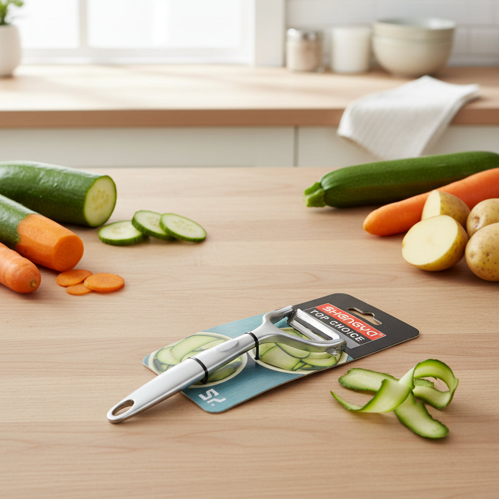 The Shengya Minimalist Ergonomic Ribboner (Shengya Vegetables Y-peeler 23.8cm)