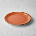 طبق يورسلين مسطح - طقم عشاء اورا البرتقالي