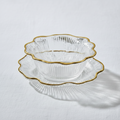 The Minimalist Hospitality Pavilion (Gold Trim Soup Bowl W/Plate Set of 6 Pcs)