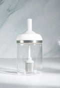 Glass Oil Bottle with Lid/Brush